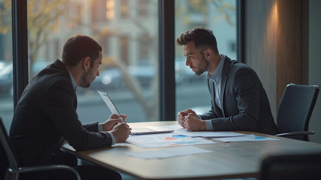 Команда аналитиков обсуждает данные на совещании в офисе